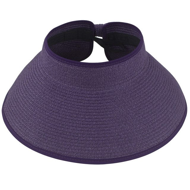 Visera enrollable Sun Girl de ala ancha