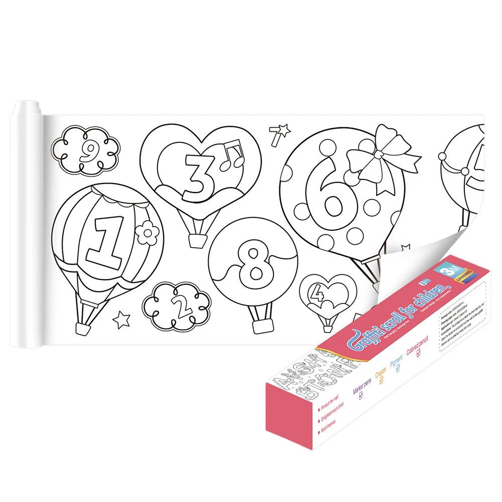 Rollo de papel para colorear Super Color