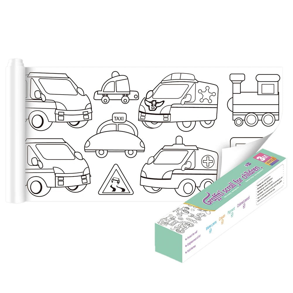 Rollo de papel para colorear Super Color