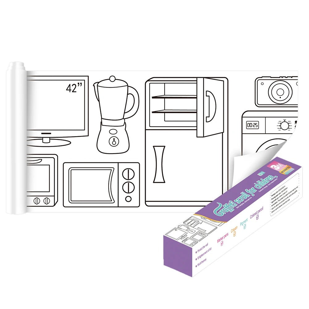 Rollo de papel para colorear Super Color